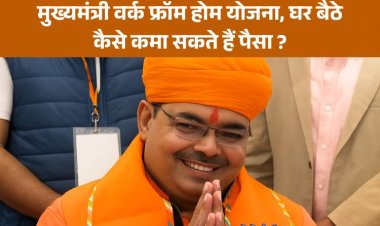 मुख्यमंत्री वर्क फ्रॉम होम योजना, घर बैठे कैसे कमा सकते हैं पैसा ?