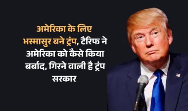 अमेरिका के लिए भस्मासुर बने ट्रंप, टैरिफ ने अमेरिका को कैसे किया बर्बाद, गिरने वाली है ट्रंप सरकार 