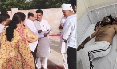 सूरतगढ़ दशहरा हादसा: कुंभकरण के पुतला से फोटोग्राफर झुलसा, नगरपालिका पर गंभीर आरोप