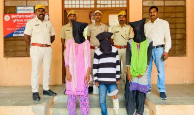 लूट और मर्डर का 72 घंटे में खुलासा, सलवार–कुर्ता पहनकर छुपे थे आरोपी