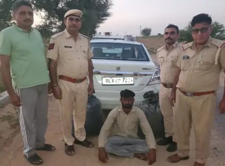 नशे के खिलाफ बड़ी कार्रवाई, 42 किलो डोडा पोस्त और 55.97 ग्राम हेरोइन बरामद