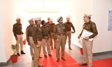 आर्म्ड बटालियन एवं एसडीआरएफ के ADGP रूपिंदर सिंह IPS ने किया पुलिस वार्षिक निरीक्षण