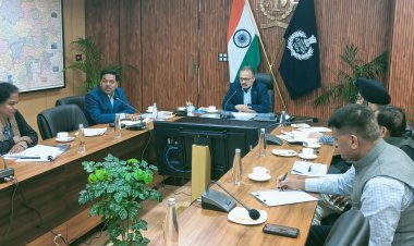 DGP राजीव कुमार शर्मा ने VC से की तैयारियों की समीक्षा, पारदर्शिता व अभ्यर्थियों की सुरक्षा पर दिया जोर