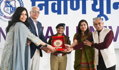 निर्वाण यूनिवर्सिटी की छात्राओं को मिला आत्मरक्षा का प्रशिक्षण, एएसपी सुनीता मीना ने दिया लाइव डेमो