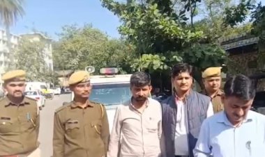 वन रक्षक भर्ती पेपर लीक मामले में SOG की बड़ी कार्रवाई, मास्टरमाइंड जबराराम जाट बांसवाड़ा लाया गया