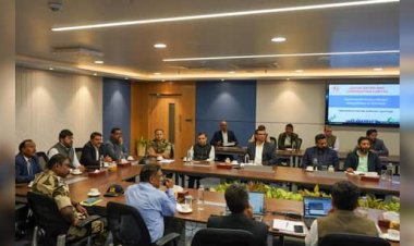 जयपुर मेट्रो फेज़-2 को लेकर एयरपोर्ट पर हुई उच्चस्तरीय समन्वय बैठक, एयरपोर्ट तक सीधी मेट्रो कनेक्टिविटी पर मंथन