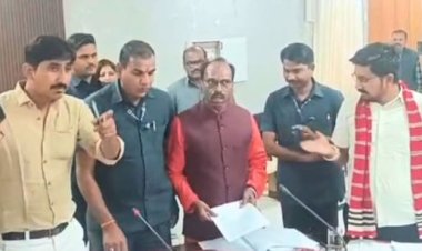 DISHA बैठक में जमकर हंगामा, सांसदों के बीच तीखी बहस, सुरक्षाकर्मियों को करना पड़ा हस्तक्षेप