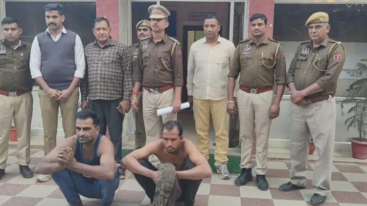 चौमूं पुलिस ने पकड़ा अंतरराज्यीय डीजल चोर गैंग: ‘मंसूरी’ और ‘पठान’ के नाम से मशहूर थे बदमाश, 1000 से ज्यादा वारदातें कबूल कीं