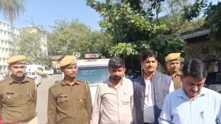 वन रक्षक भर्ती पेपर लीक मामले में SOG की बड़ी कार्रवाई, मास्टरमाइंड जबराराम जाट बांसवाड़ा लाया गया