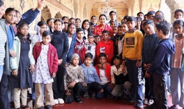 जन्मदिवस पर उपमुख्यमंत्री दिया कुमारी की अभिभावक-विहीन और दिव्यांग बच्चों से आत्मीय मुलाकात, भावुक हुईं