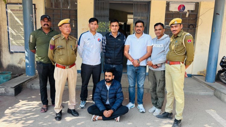 सांचौर में फिल्मी अंदाज़ में गिरफ्तारी, 50 हजार का इनामी शराब तस्कर डाकूड़ा पुलिस के हत्थे चढ़ा