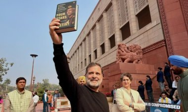 लोकसभा में नारवणे की अप्रकाशित किताब को लेकर तेज़ राजनीतिक विवाद — FIR भी दर्ज, सत्र में हंगामा