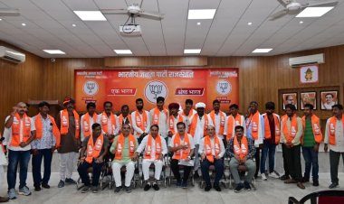 राजस्थान कांग्रेस को बड़ा झटका, कई वरिष्ठ कार्यकर्ताओं ने थामा भाजपा का दामन