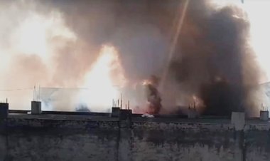 भिवाड़ी के खुशखेड़ा औद्योगिक क्षेत्र में केमिकल फैक्ट्री में भीषण आग