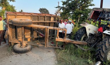 जयपुर: ट्रैक्टर-ट्रॉली हादसे में महिला की मौत, इलाके में मचा हड़कंप