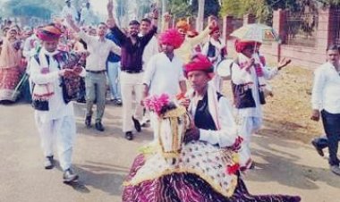 बैलगाड़ियों में लाखों का मायरा: भीलवाड़ा में तीन भाइयों ने निभाई सदियों पुरानी परंपरा