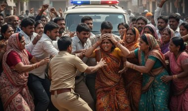 पाली के सोजत में महिला को बच्चा चोर समझकर पीटा, ग्रामीणों की भीड़ ने की मारपीट; पुलिस ने लिया हिरासत में