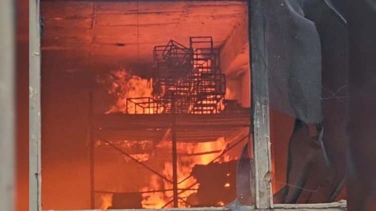 जोधपुर के बासनी इंडस्ट्रियल एरिया में फैक्ट्री के बॉयलर में लगी आग, ये रही बड़ी वजह ........