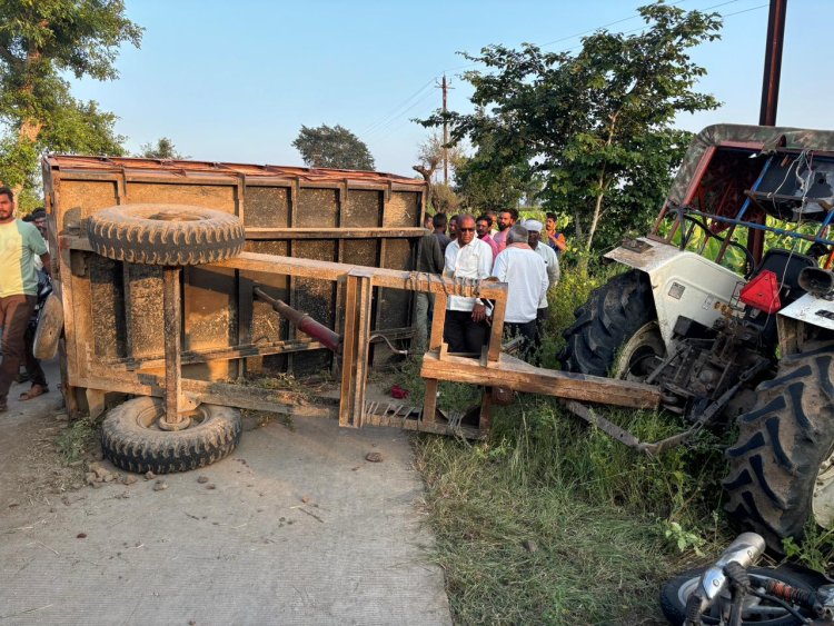 जयपुर: ट्रैक्टर-ट्रॉली हादसे में महिला की मौत, इलाके में मचा हड़कंप