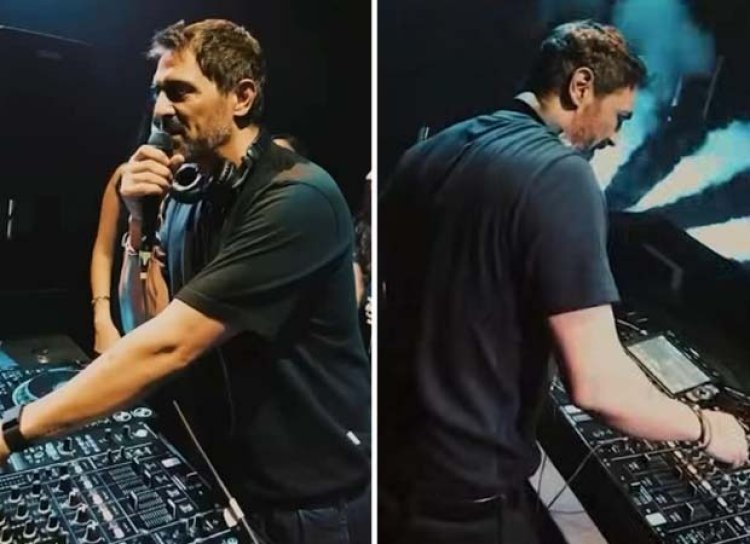 जयपुर DJ नाइट में Arjun Rampal ने संभाला DJ कंसोल, क्लब में मचा धमाल