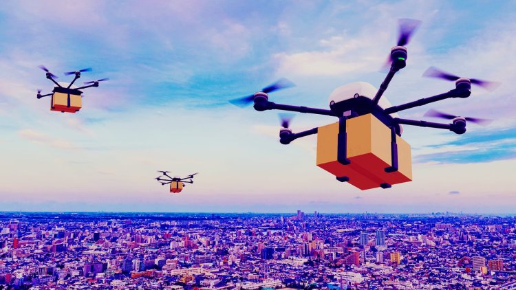 गुरुग्राम में ड्रोन और AI रोबोट से डिलीवरी की शुरुआत, Skye Air Mobility का बड़ा ऐलान