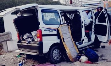 पाली में चार बहनों की शादी में आए भीलवाड़ा के व्यापारी की सड़क हादसे में मौत