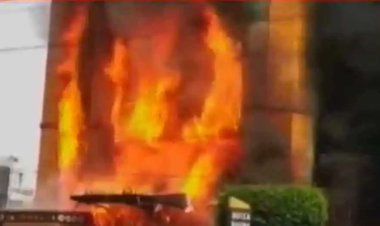 इंदौर राजवाड़ा के पास भीषण आग: 5 लोगों की मौत, इलाके में मचा हड़कंप