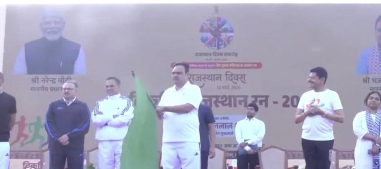 जयपुर में 'विकसित राजस्थान रन 2026', युवाओं के साथ दौड़े CM भजनलाल शर्मा