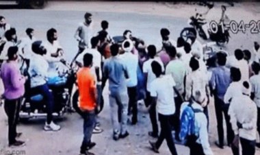 बानसूर में दरिंदगी: साइड मांगने पर गर्भवती महिला और देवर पर हमला, CCTV में कैद वारदात
