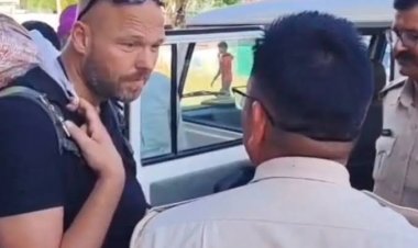 बीकानेर बॉर्डर पर विदेशी नागरिक पकड़ा: पूछताछ के दौरान रोने लगा युवक