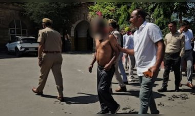 अजमेर एसपी ऑफिस में आत्मदाह की कोशिश, पुलिस की सतर्कता से टला बड़ा हादसा