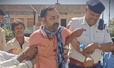 बाड़मेर में शराबी कार चालक का कहर, बाइक सवार को मारी टक्कर