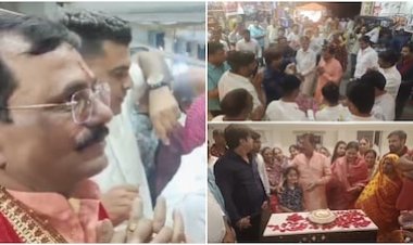 खाटूधाम में आस्था के संग मनी सालगिरह: मुकेश दाधीच ने बाबा श्याम के दरबार में टेका माथा