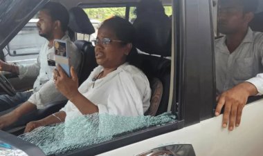 हुगली में TMC सांसद मिताली बाग की कार पर हमला