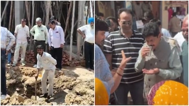 गंदा पानी’ विवाद के बाद एक्शन में विधायक, 24 घंटे में शुरू हुआ मरम्मत कार्य