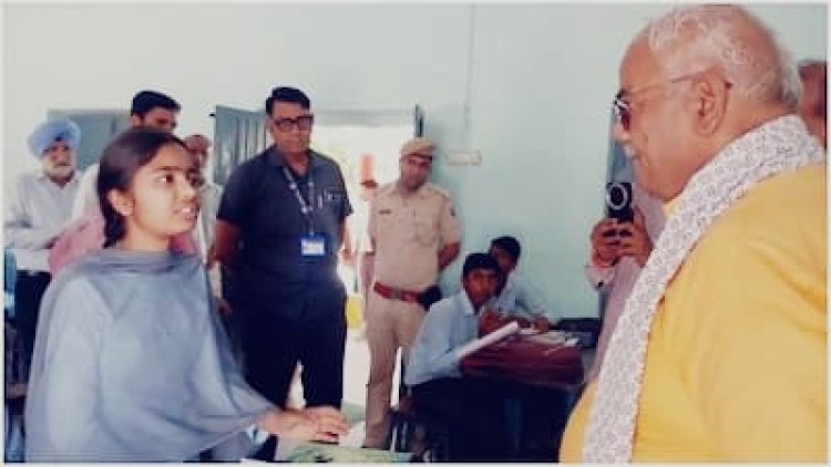 मंत्री मदन दिलावर का औचक दौरा, स्कूल में सराहना और गांव की सफाई पर सख्ती