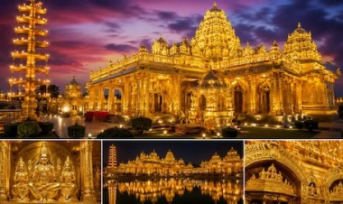 15 हजार किलो सोने से बना है दक्षिण भारत का ये भव्य मंदिर, 300 करोड़ रुपये से ज्यादा आई थी लागत; रात में दिखता है स्वर्ग जैसा नजारा