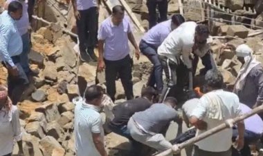 जयपुर के आमेर में निर्माणाधीन दीवार गिरी, 3 श्रमिकों की मौत, कई घायल