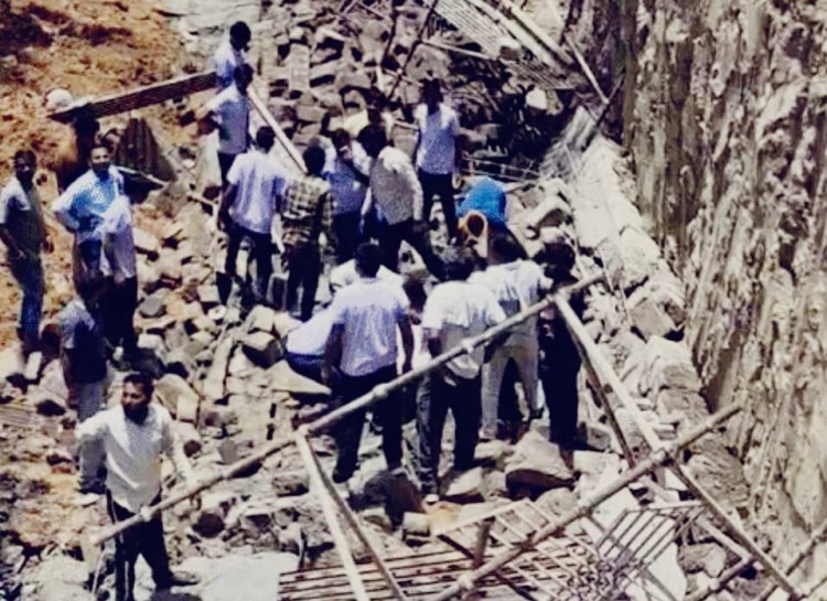 जयपुर में बड़ा हादसा: निर्माणाधीन रिसॉर्ट की दीवार गिरी, 3 मजदूरों की मौत, 12 से ज्यादा घायल