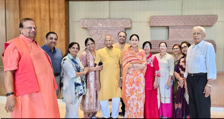 राजस्थान की उपमुख्यमंत्री श्रीमती दिया कुमारी जी का बहुमान