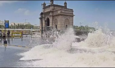 मुंबई में रेड अलर्ट: समुद्र में 15 फीट तक उठेंगी लहरें! साकीनाका में खुले मैनहोल में गिरने से एक व्यक्ति की मौत