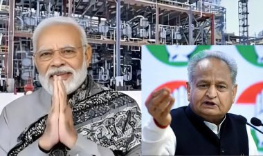 पचपदरा रिफाइनरी पर फिर छिड़ी सियासी जंग, पूर्व सीएम अशोक गहलोत का ट्विट, 'बनाया किसने, श्रेय कौन ले रहा?'