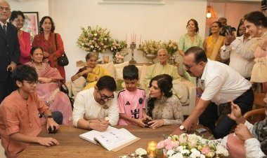 Aamir Khan Wedding: 61 की उम्र में आमिर खान ने गौरी स्प्रैट संग रचाई तीसरी शादी, परिवार और करीबी दोस्तों की मौजूदगी में हुए एक-दूजे के