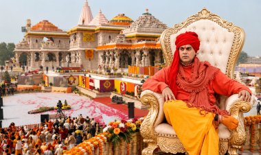 राम मंदिर चढ़ावा चोरी मामला: स्वामी चक्रपाणि का फूटा गुस्सा, कहा- "यहां बचोगे, वहां कड़ाही में तले जाओगे"