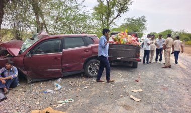 बाड़मेर में 20 किमी भागे शराब तस्कर,एक की मौत