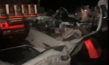 बालोतरा में दर्दनाक सड़क हादसा: स्कॉर्पियो डंपर से भिड़ी, 5 युवकों की मौत, 3 की हालत गंभीर