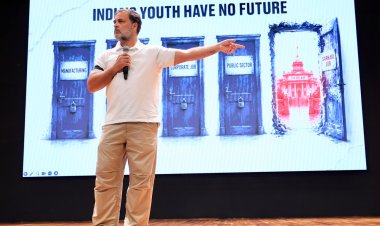 NEET पेपर लीक पर राहुल गांधी का प्रेस कॉन्फ्रेंस, छात्रों के लिए न्याय की उठाई मांग