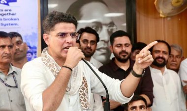 जयपुर में बोले सचिन पायलट: युवाओं की आवाज़ दबाई नहीं जा सकती, पेपर लीक पर जवाबदेही तय हो