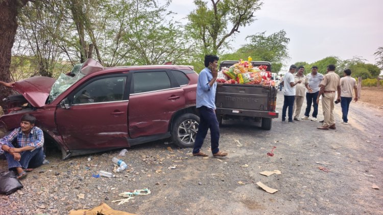 बाड़मेर में 20 किमी भागे शराब तस्कर,एक की मौत