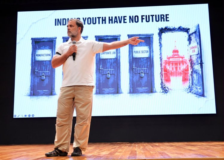 NEET पेपर लीक पर राहुल गांधी का प्रेस कॉन्फ्रेंस, छात्रों के लिए न्याय की उठाई मांग